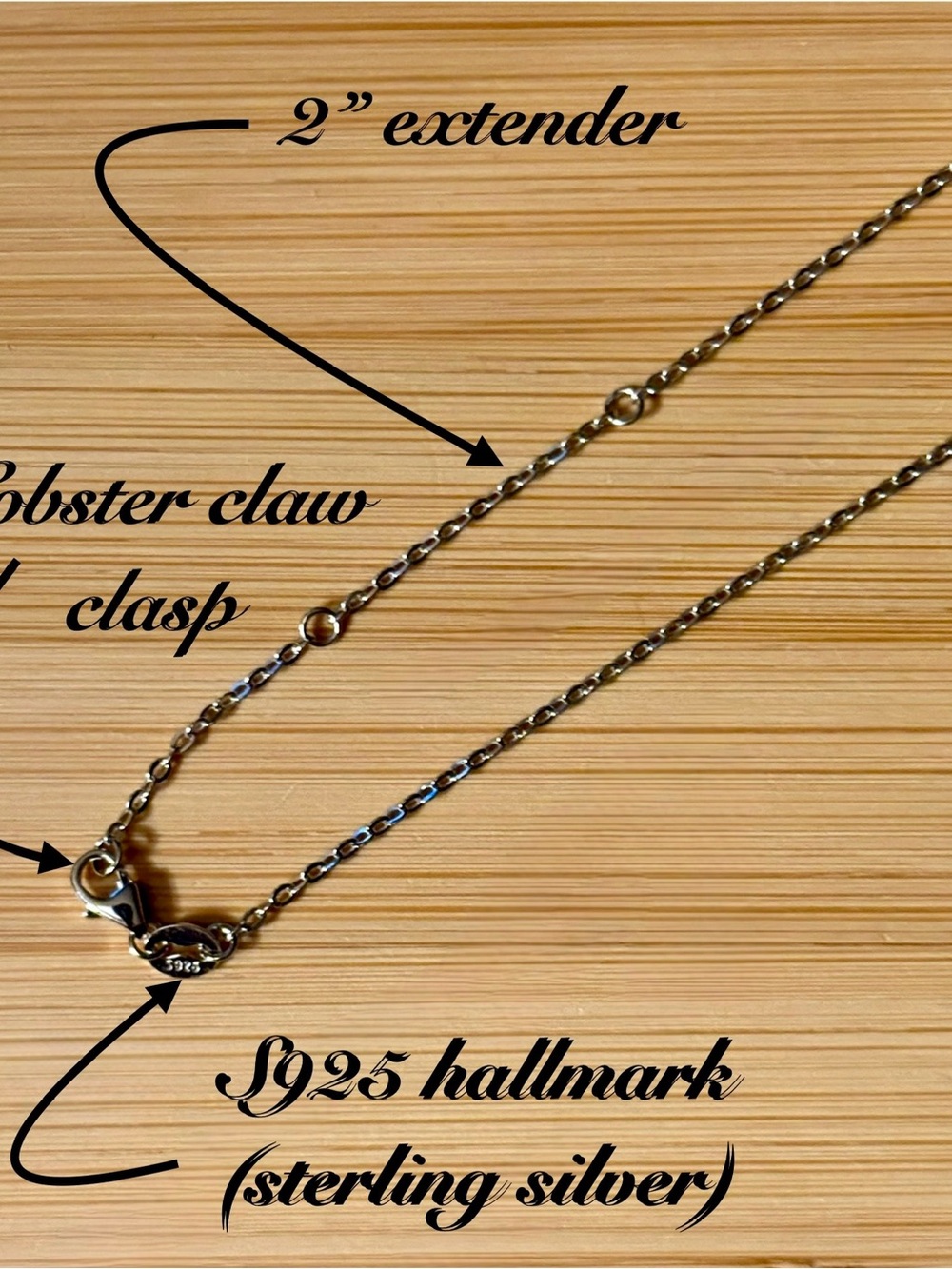 A GORGEOUS certified 4ct pear-cut Moissanite pendant necklace in sterling & 18k - Picture 8 of 14